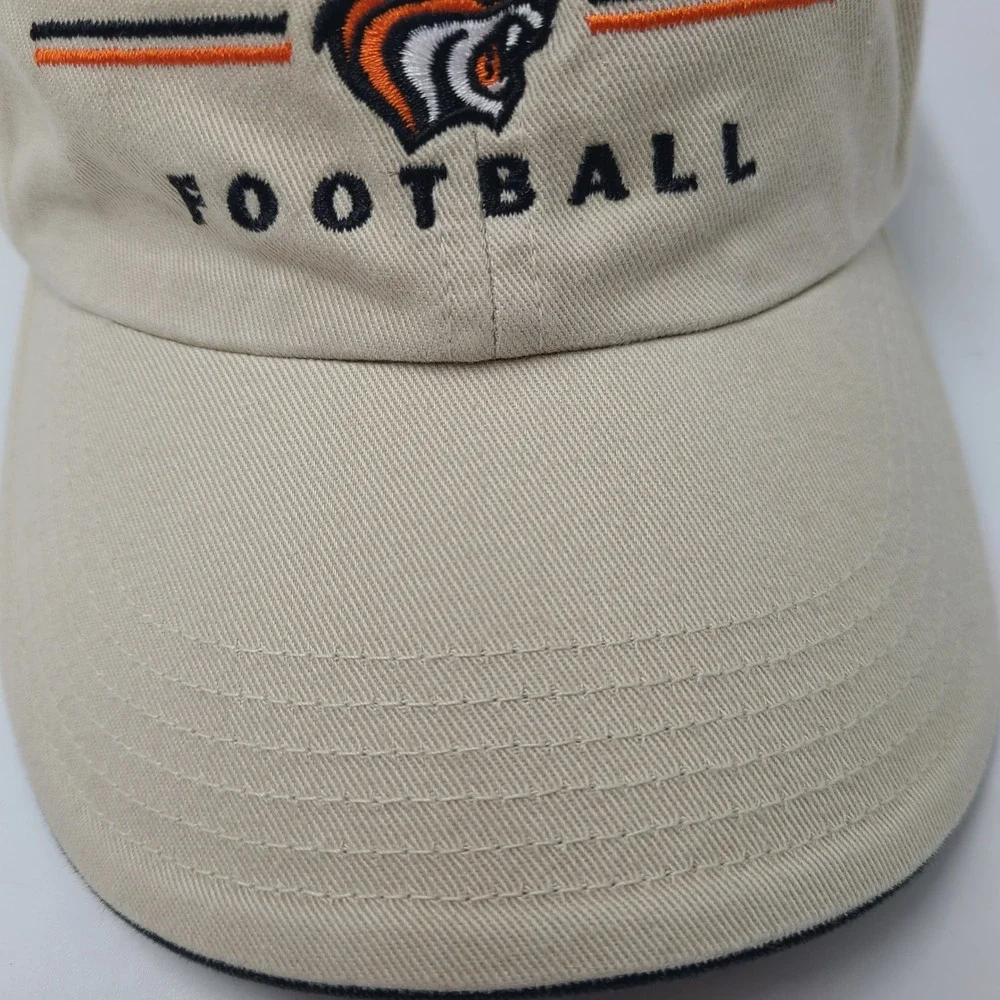 Lewis & Clark Pioneers Hat Strapback Beige NCAA Football College‎ River Otters